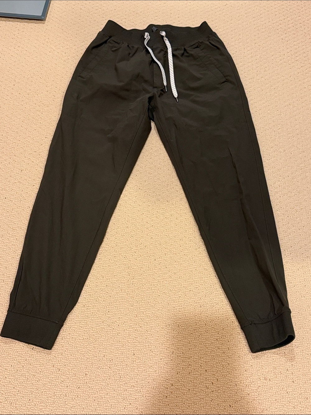 Vuori Dark Olive  Drawstring Joggers